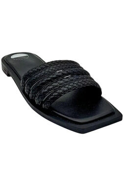 Intentionally Blank Women's Mute Slide Sandals Black - Medium